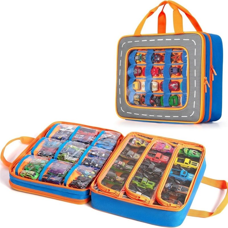 AINY- Truck Storage Case With  - Hot Wheels Car Monster Trucks 评论和价格